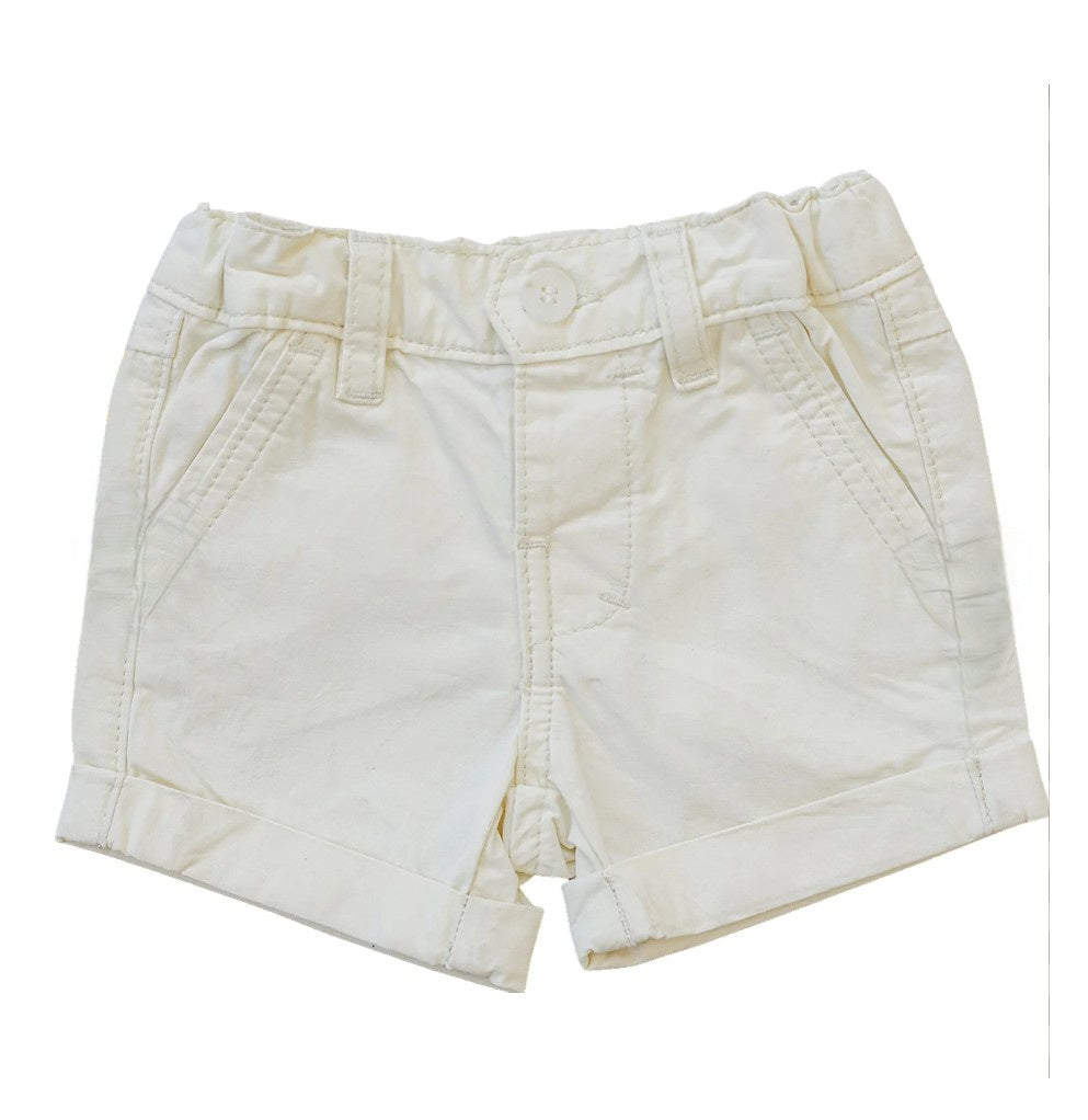 Cream Chino Shorts