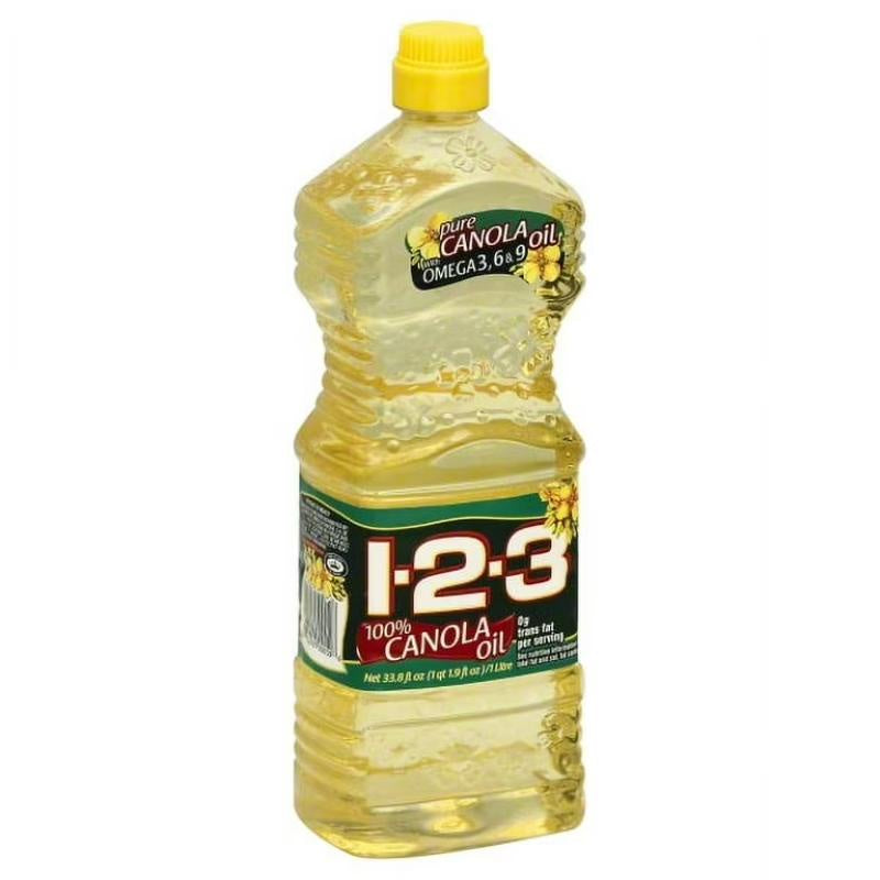 123 Canola Cooking Oil 33.8oz