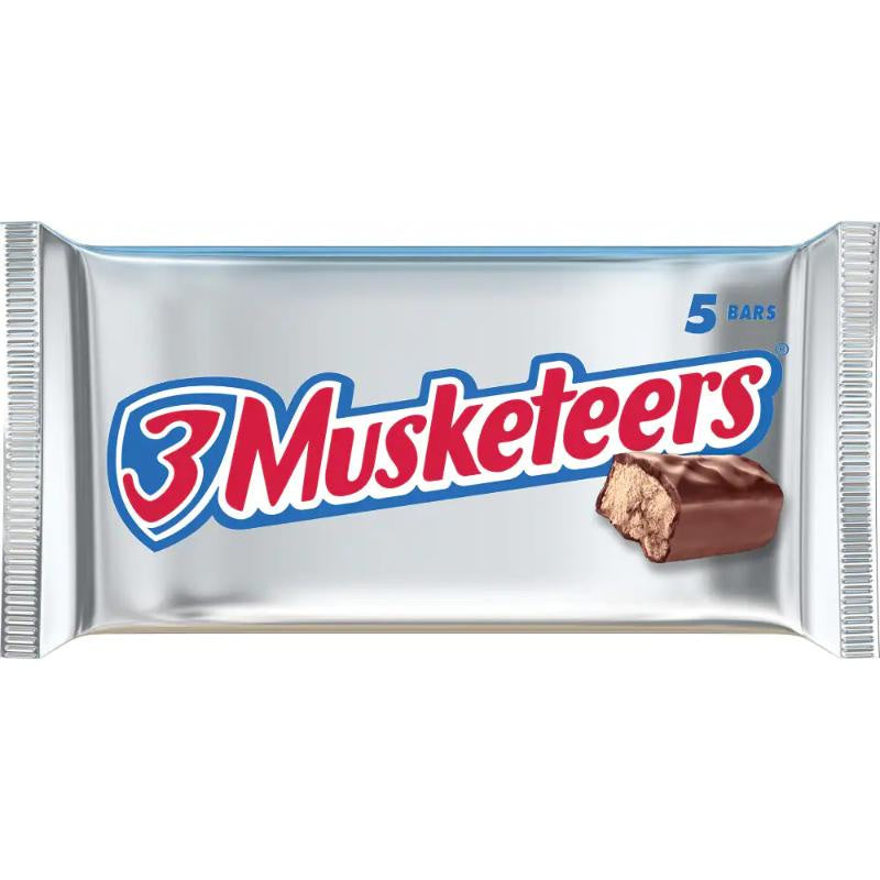 3 Muskateers Fun Size Bars, 5 Pack 2.31oz