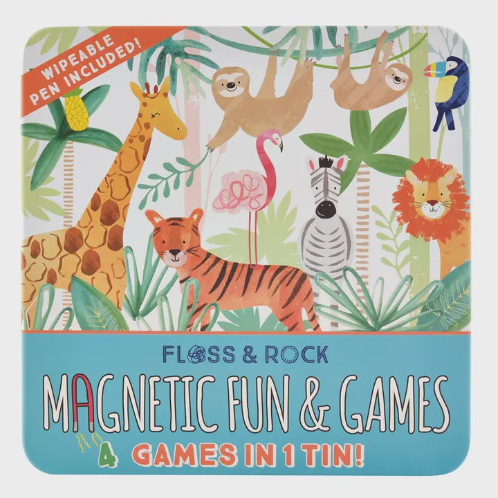 Jungle Magnetic Fun and Games Compendium