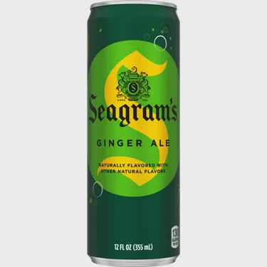 Seagram's Ginger Ale 24pk 12oz. cans (includes deposit)