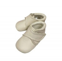 Baby Pram Shoe, Cream