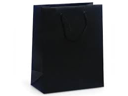 Black Gift Bag - Medium