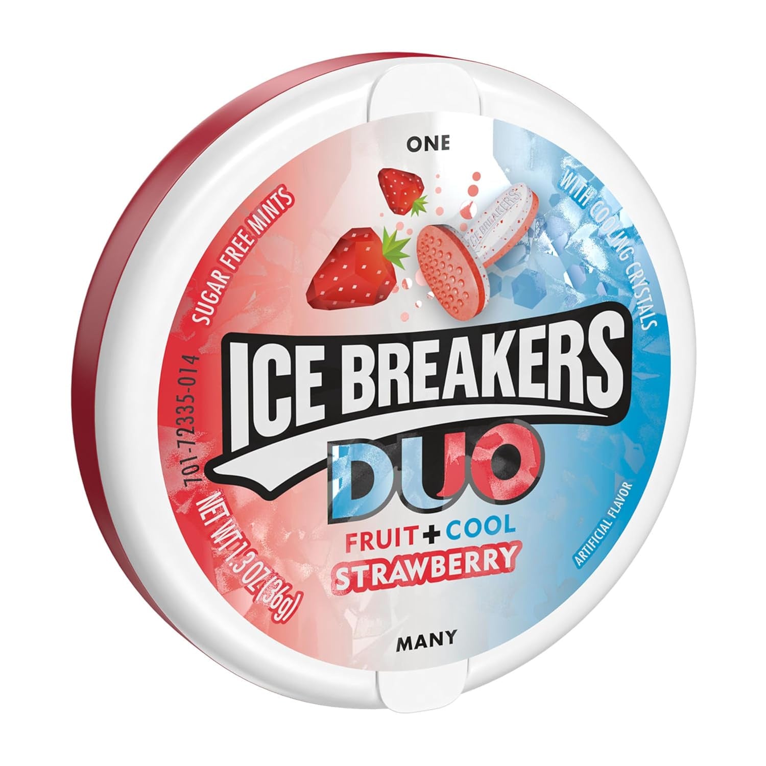 Ice Breakers Duo Mints Strawberry 1.3oz