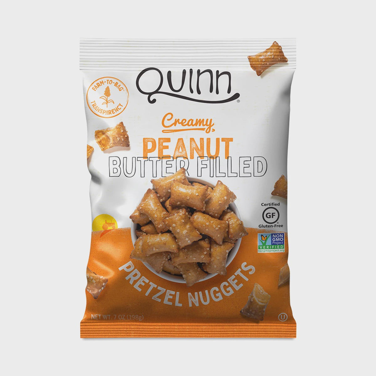 Quinn Peanut Butter Filled Pretzels 7 oz