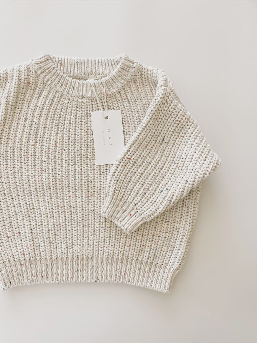 Sprinkle Knit’ Chunky Sweater