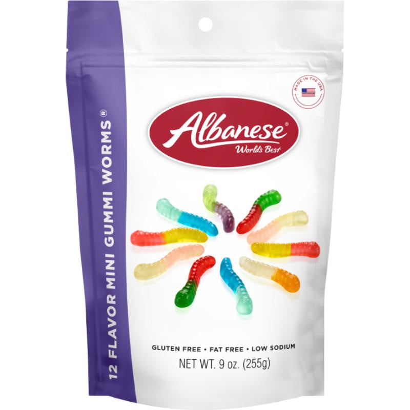 Albanese Gummi Worms 9oz