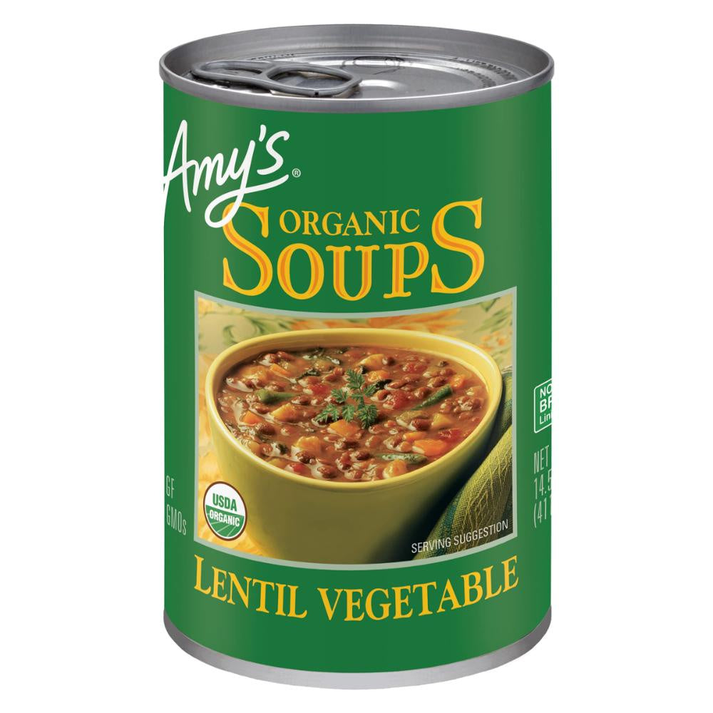 Amy's Organic Lentil Soup  W/Veg Low Sodium 14.5oz