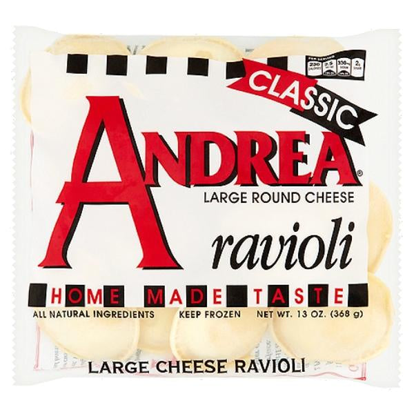 Andrea Large Cheese Ravioli, 13oz