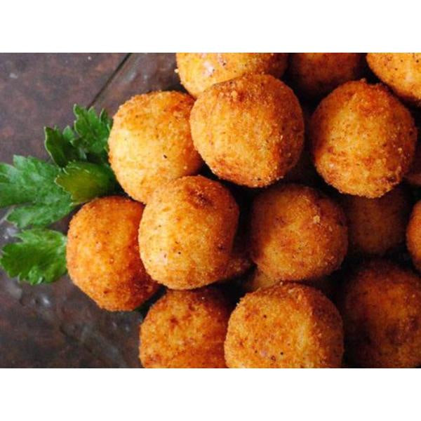 Arancini, Tomato Mozzarella Breaded Balls, 5 lbs