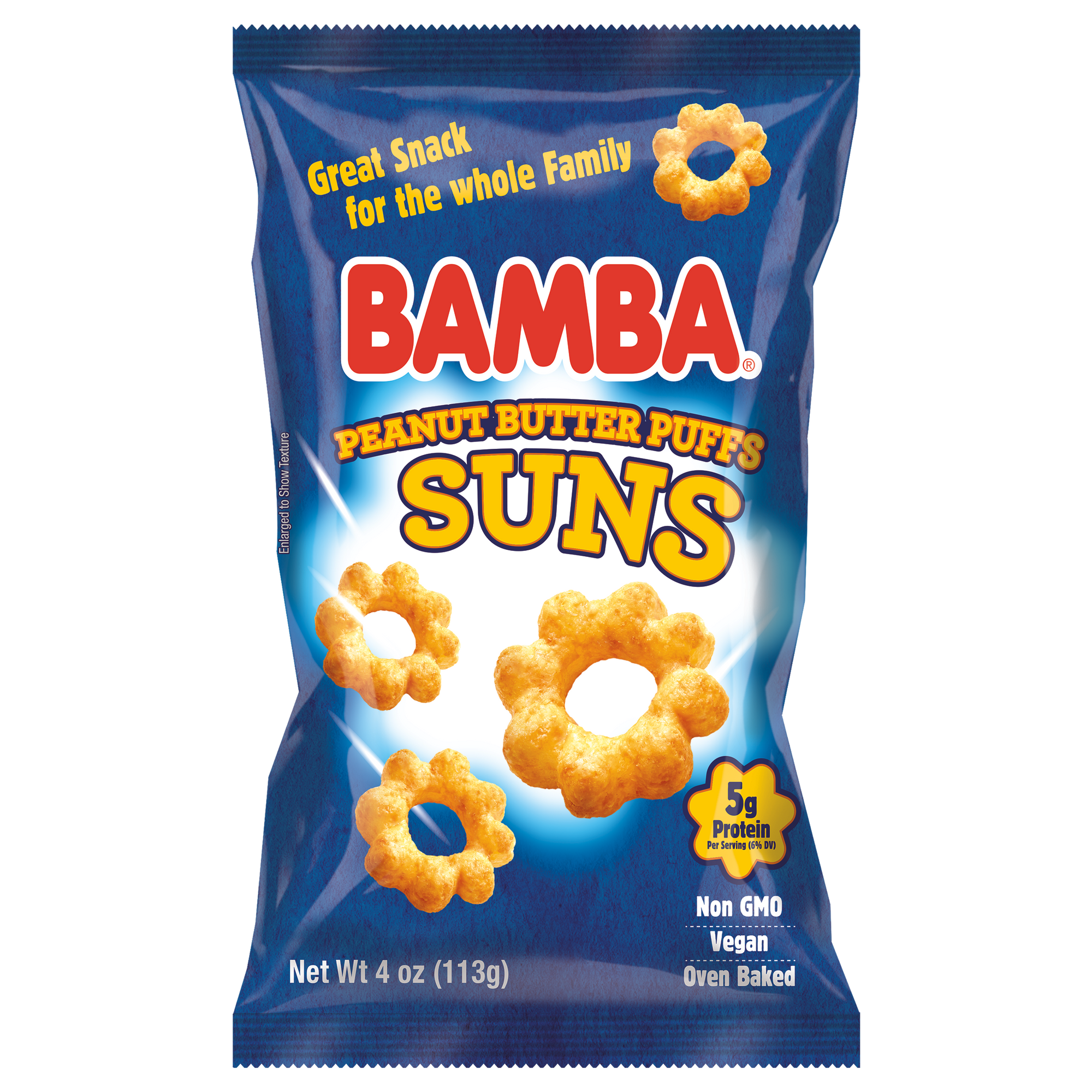 Gratify Bamba Peanut Butter Suns - 4oz