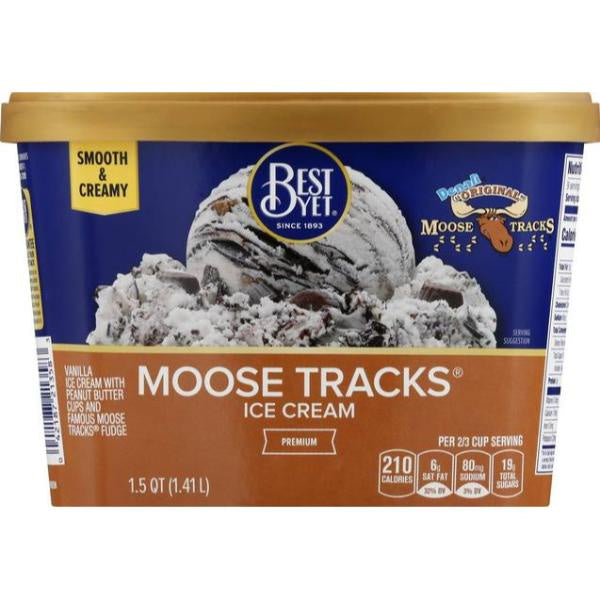 Best Yet Moose Tracks Ice Cream 48oz