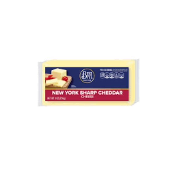 Best Yet Sharp White Cheddar Bar 8 oz