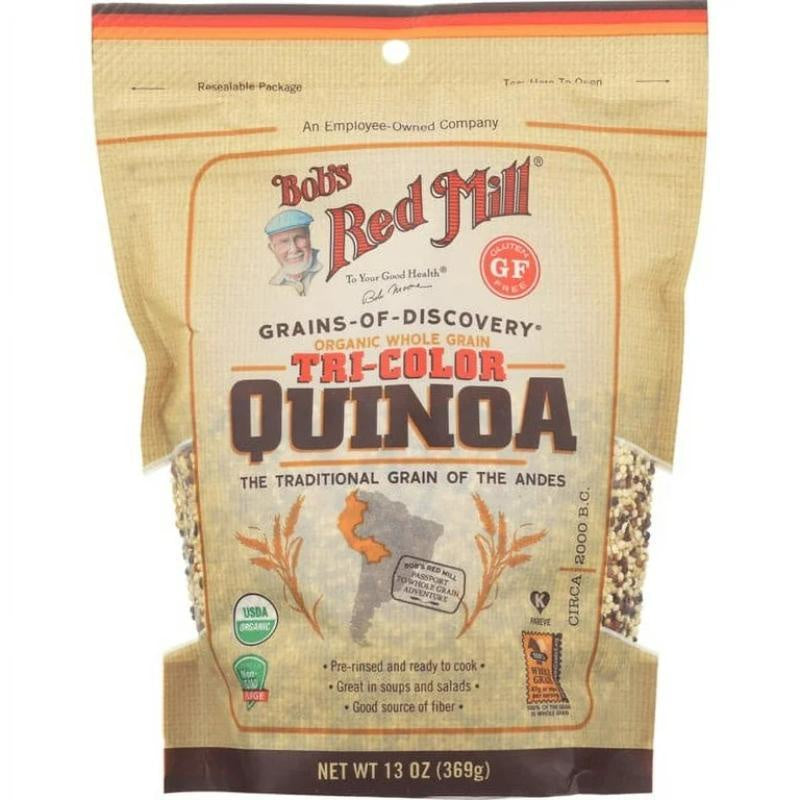 Bob's Red Mill Organic Whole Grain Tri-Color Quinoa 13oz