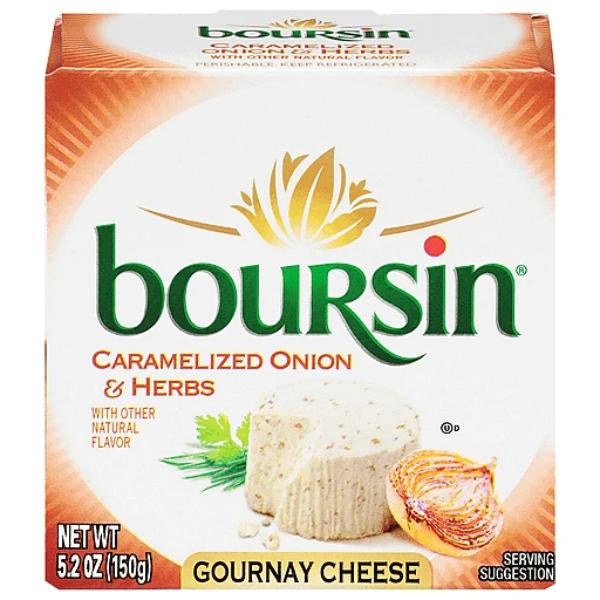 Boursin Caramelized Onion & Herbs Cheese 5.2oz