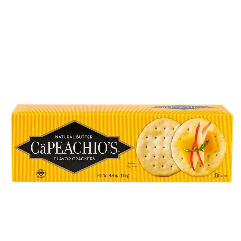 Capeachio's Natural Butter Crackers 4.4oz