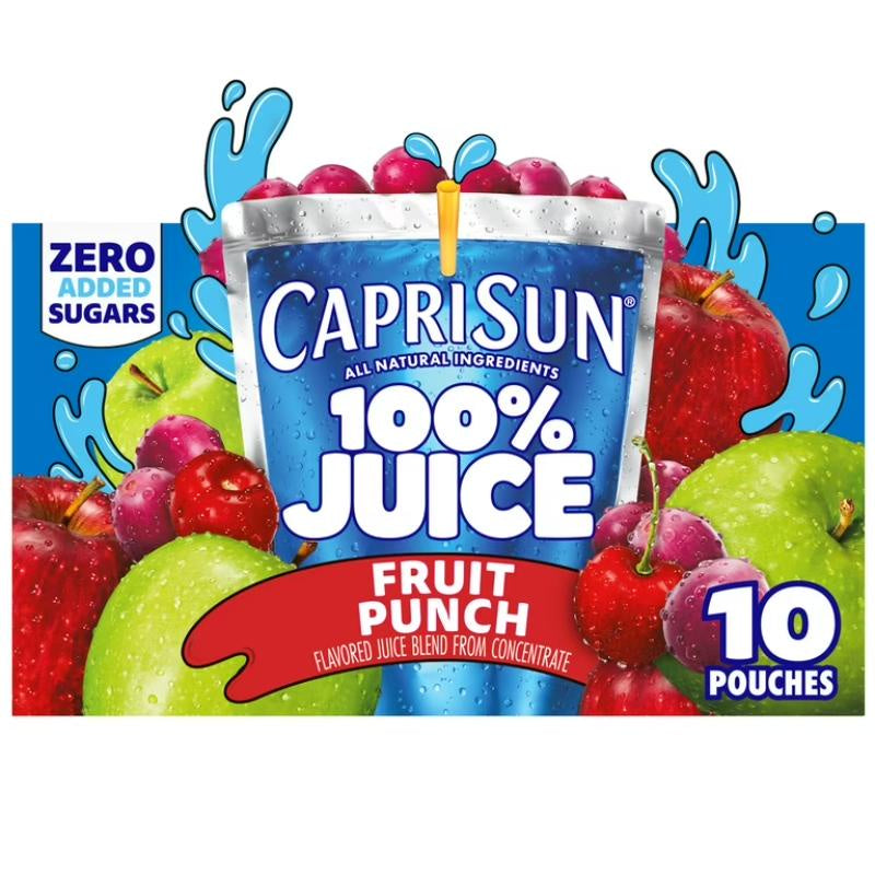 Capri Sun Fruit Punch 10/6oz