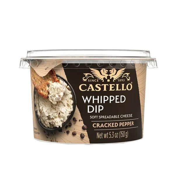 Castello Whipped Dip, Cracked Pepper 5.3oz