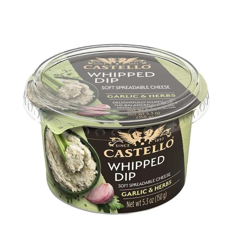 Castello Whipped Dip, Garlic & Herbs Cheese Spread5 5.3oz