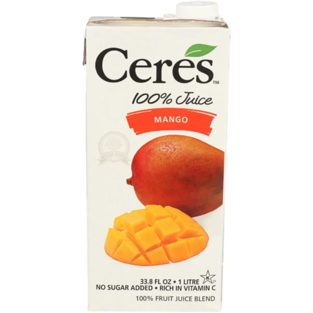 Ceres 100% Juice Mango 33.8oz