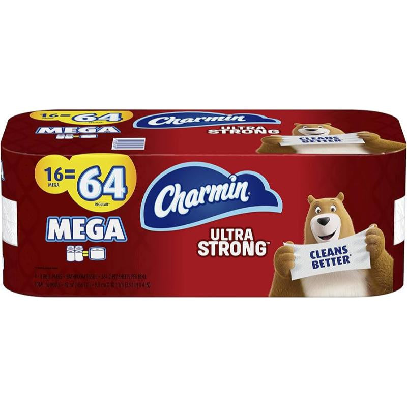 Charmin Ultra Strong Bathroom Tissue, 16 Rolls