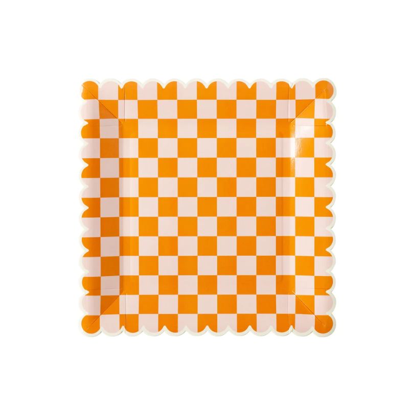 GGH1042 - Ghoul Gang Checkered Paper Plate