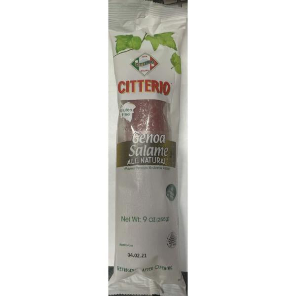 Citterio Genoa Salame Chub 9 oz