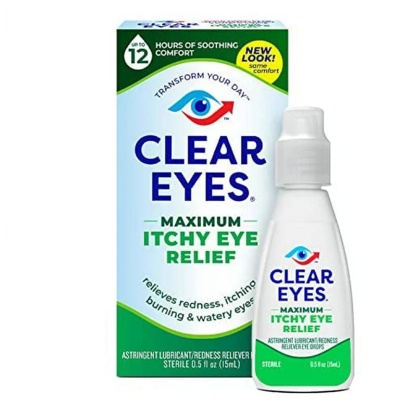 Clear Eyes MAXIMUM Itchy Eye Relief 0.5 fl oz