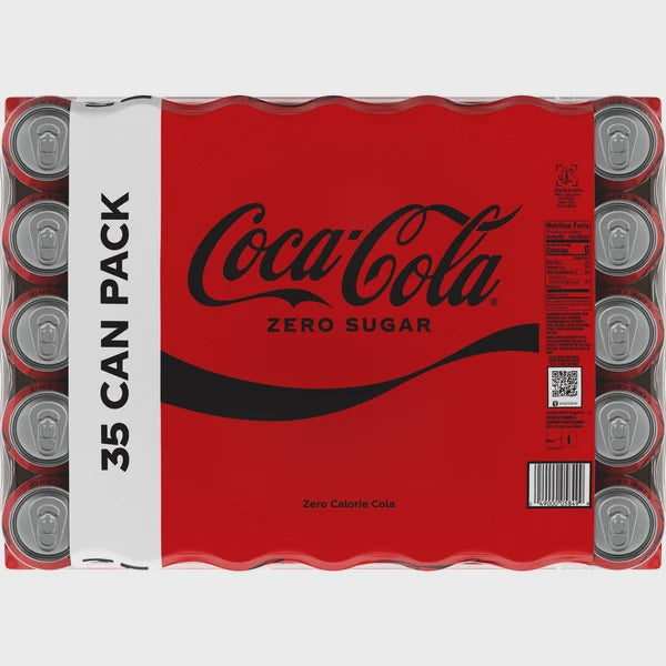 Coca-Cola Zero Sugar, 12 oz, 35 pk