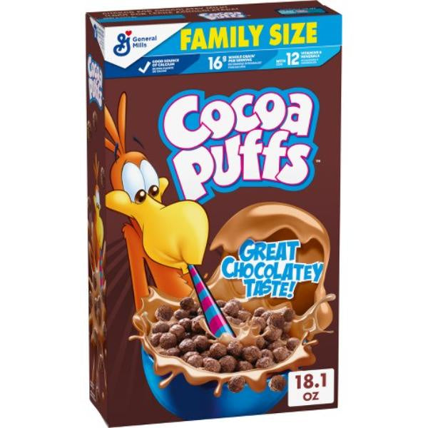 General Mills Cocoa Puffs Family Size 18.1oz