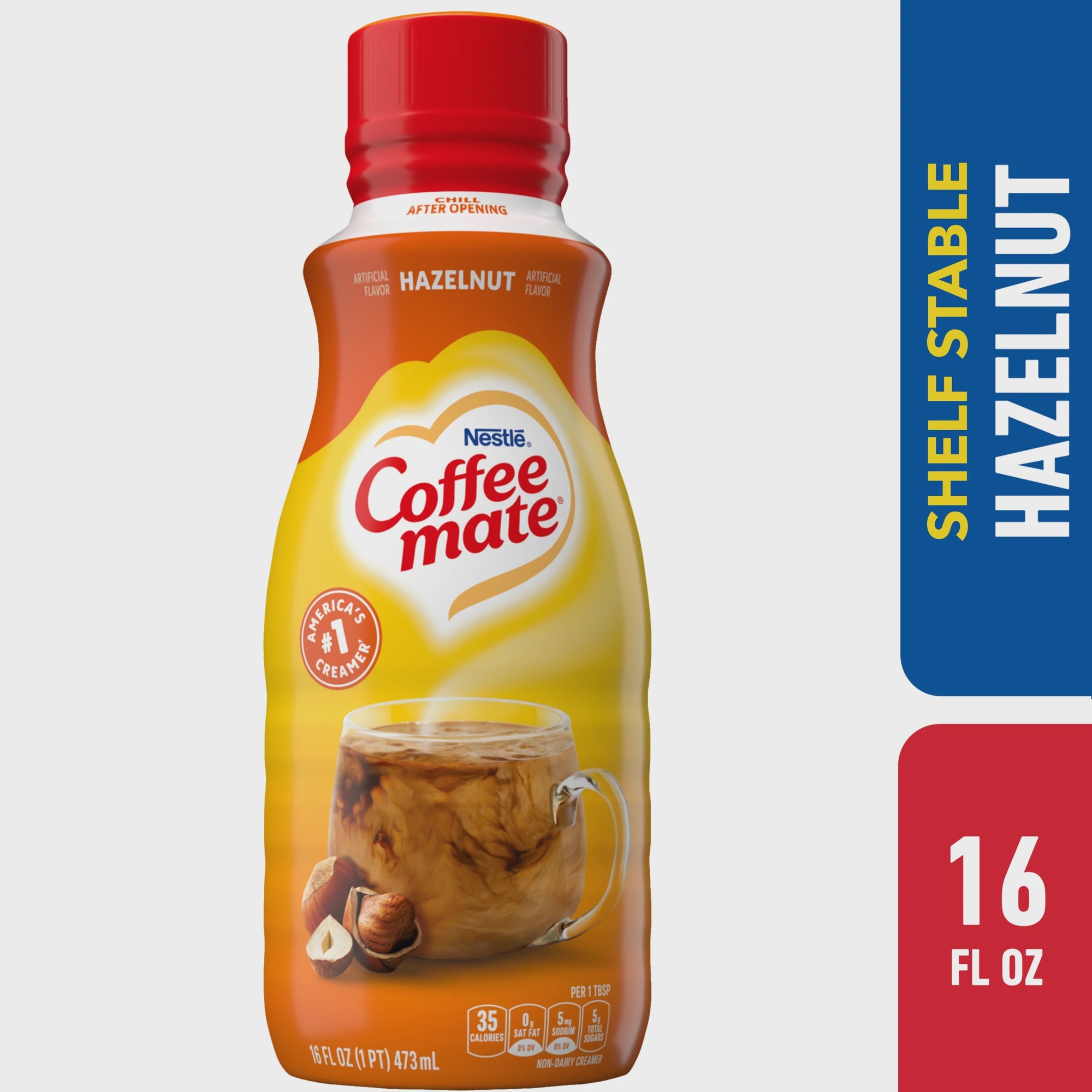 Coffee Mate Hazelnut Liquid Coffee Creamer 32 fl oz