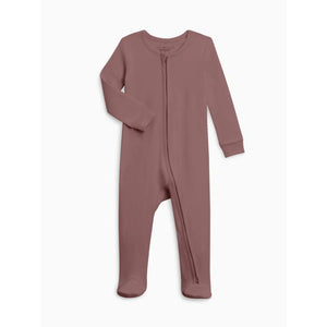 Colored Organics Peyton Zipper Footed Sleeper