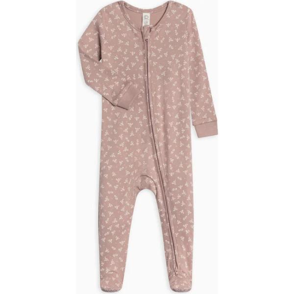 Colored Organics Peyton Zipper Footed Sleeper