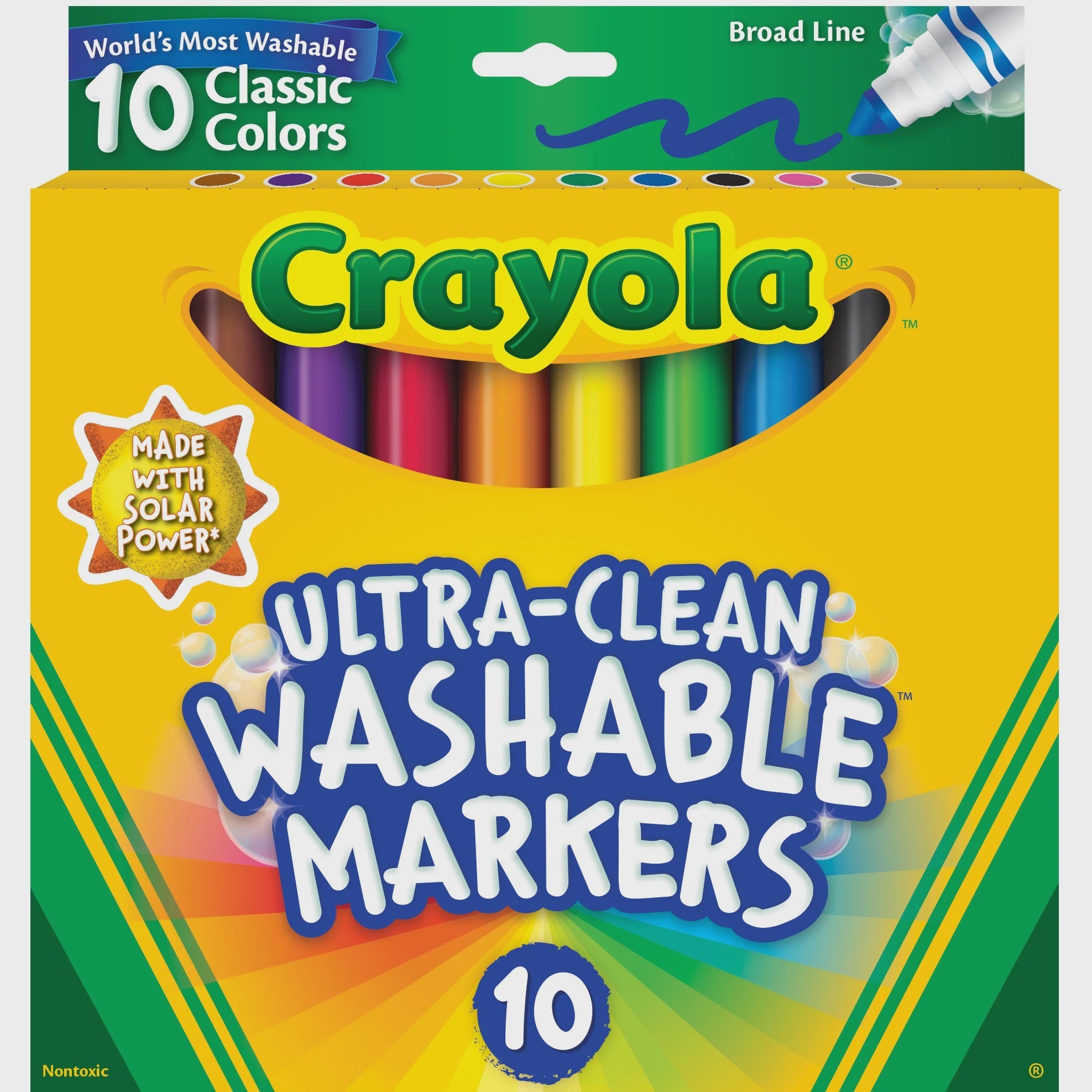 Crayola Ultra Clean Washable Markers 10ct