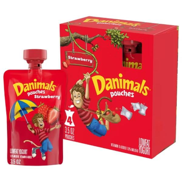 Danimals Strawberry Yogurt Pouches4/3.5 oz