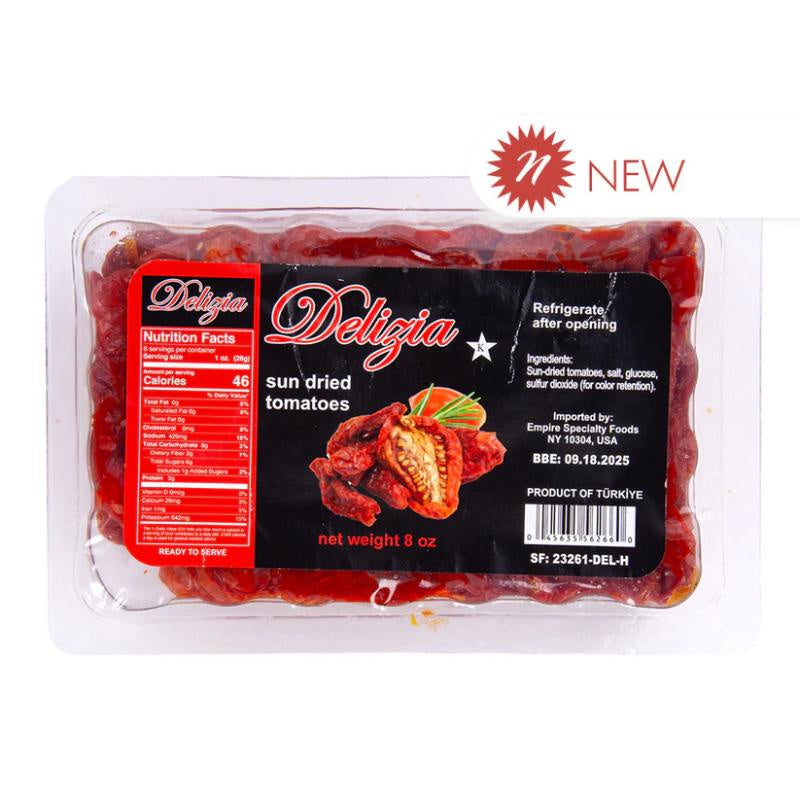 Delizia Sundried Tomato Halves 8 oz