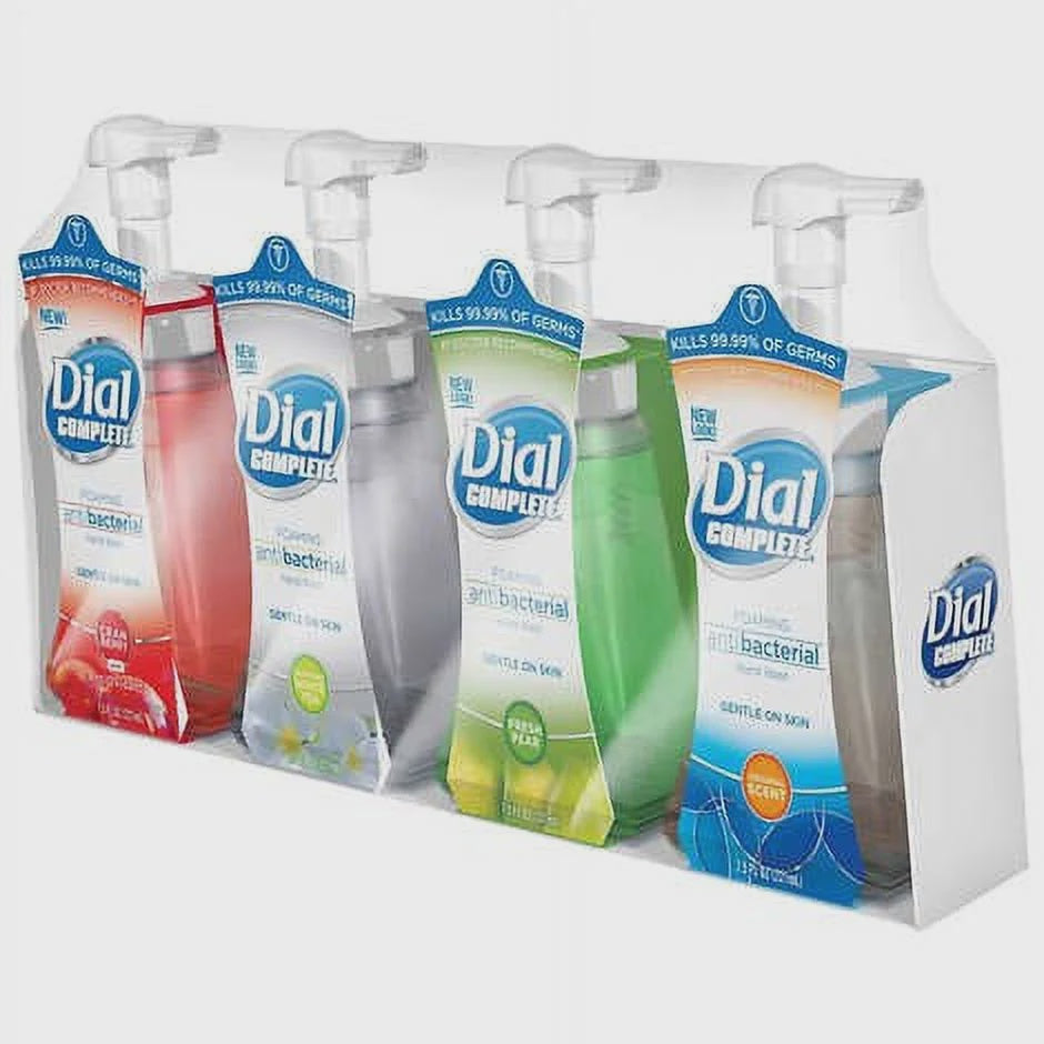 Dial Foaming Hand Wash, Variety Pack, 4 ct