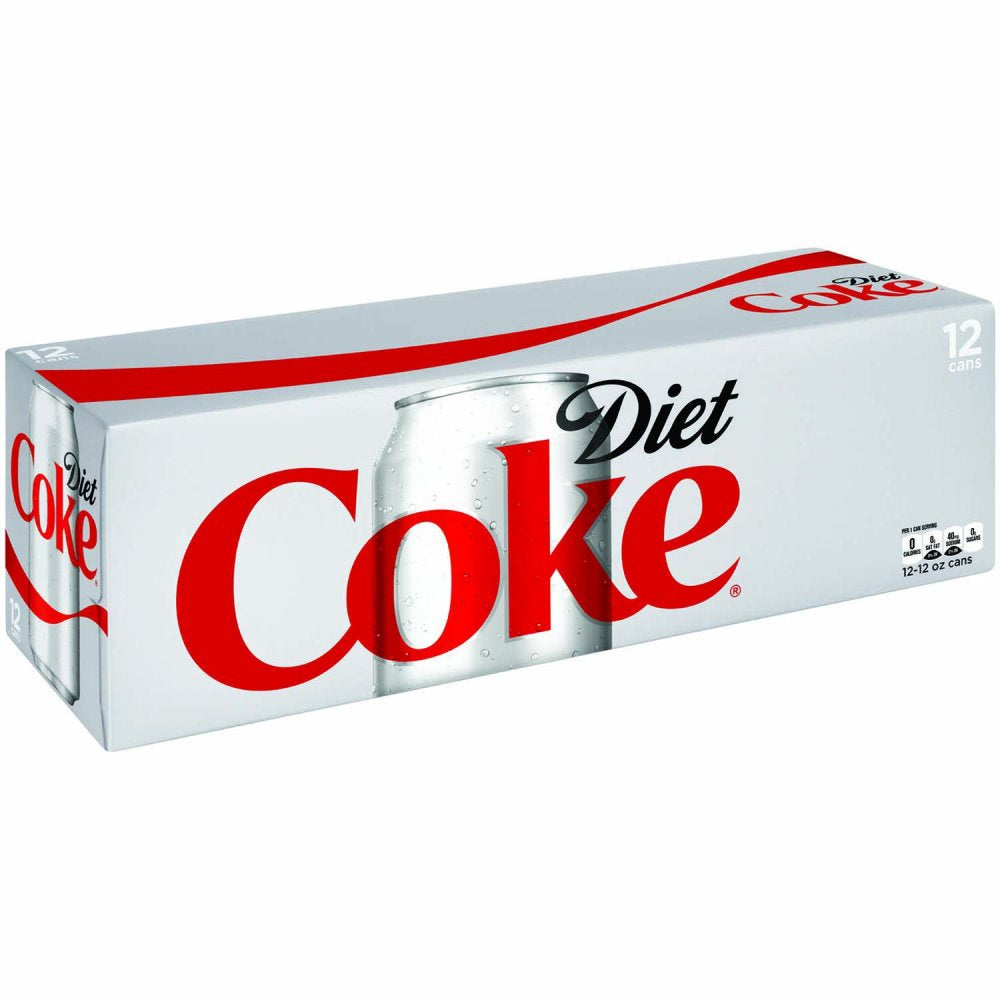 Diet Coke Soda 12pk/12oz cans