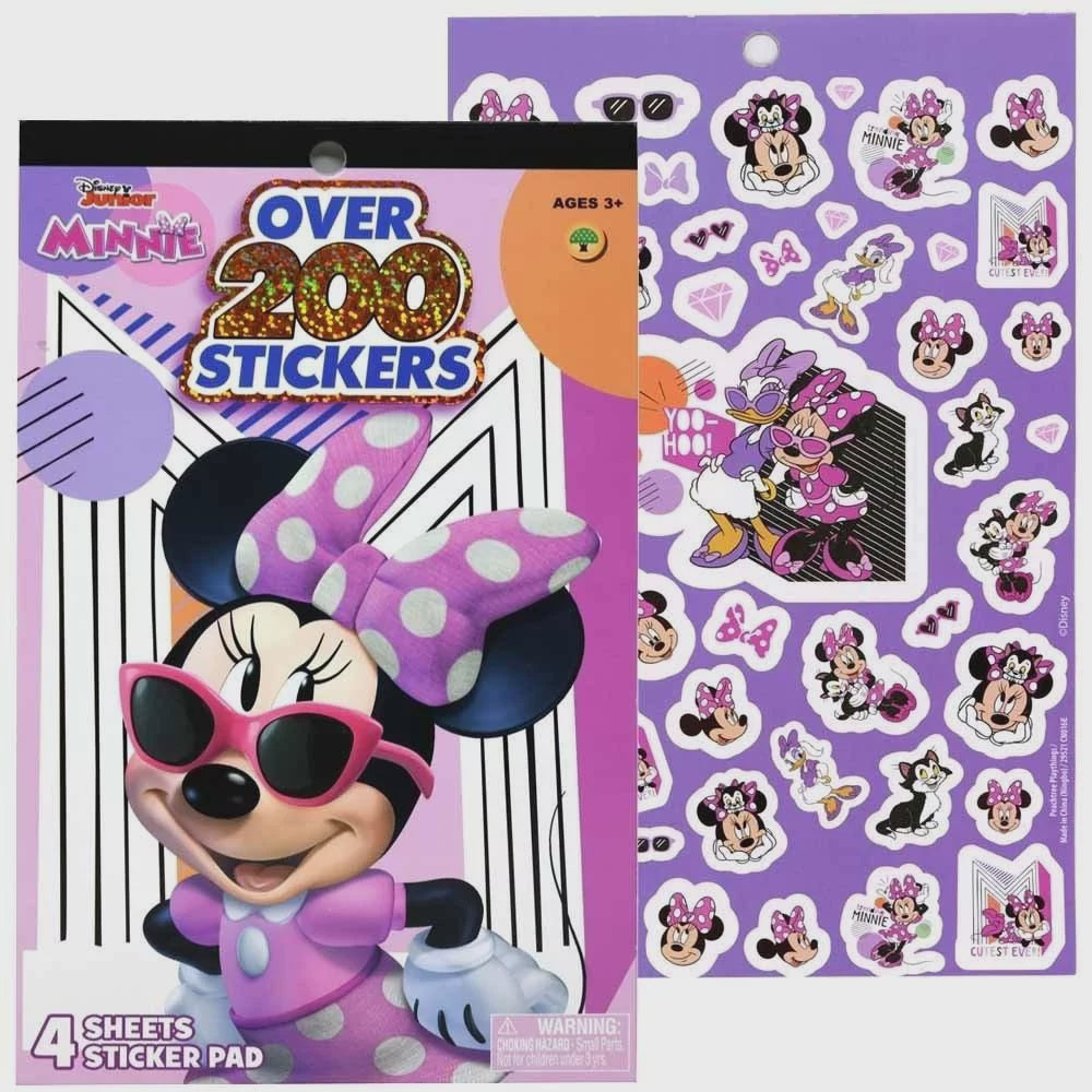 Minnie Mouse Sticker Pad