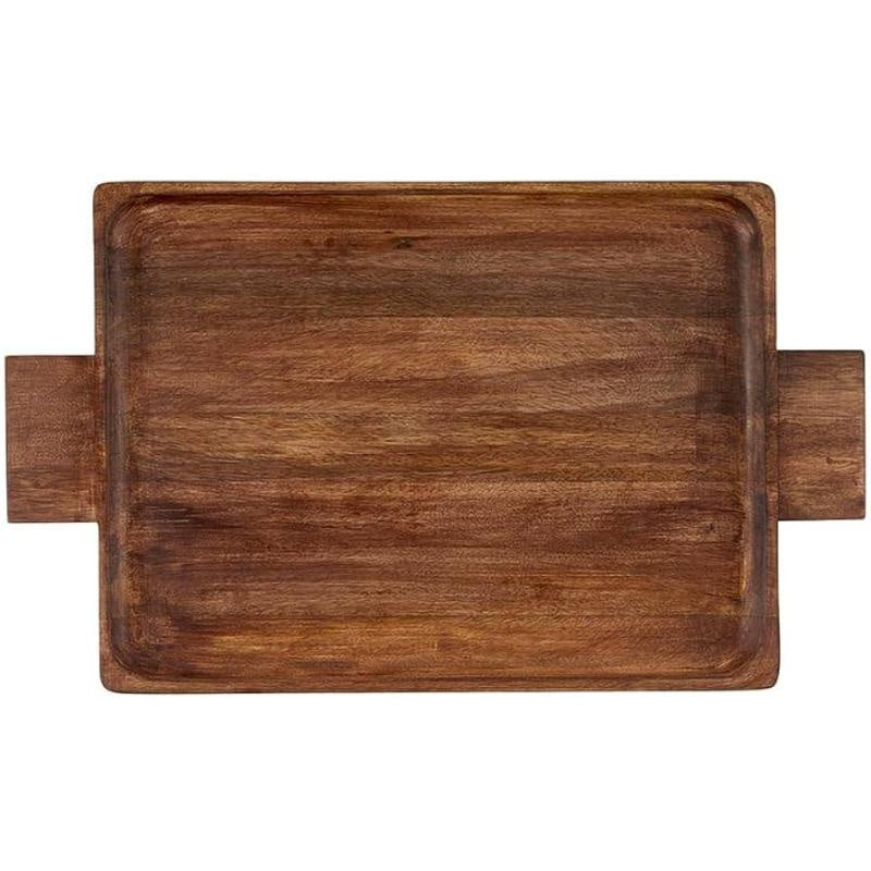 Distressesd Wood Handle Tray