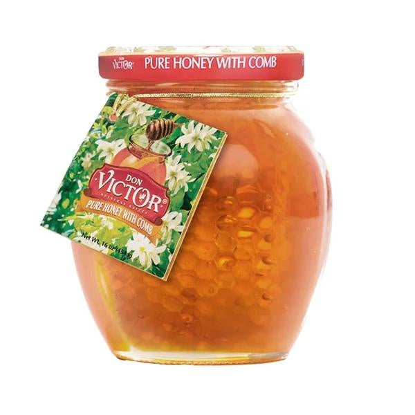 Don Victor Pure Honey with Comb 16oz