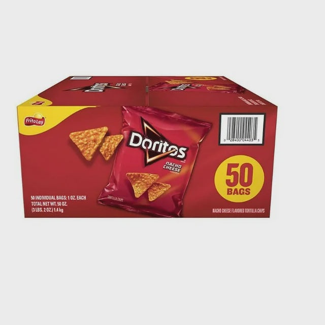 Doritos Nacho Cheese, 1oz 50 pk