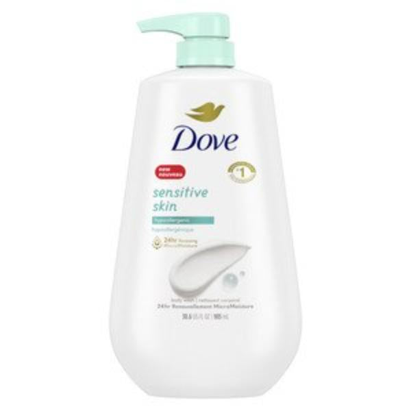 Dove Sensitive Body Wash 30.6oz