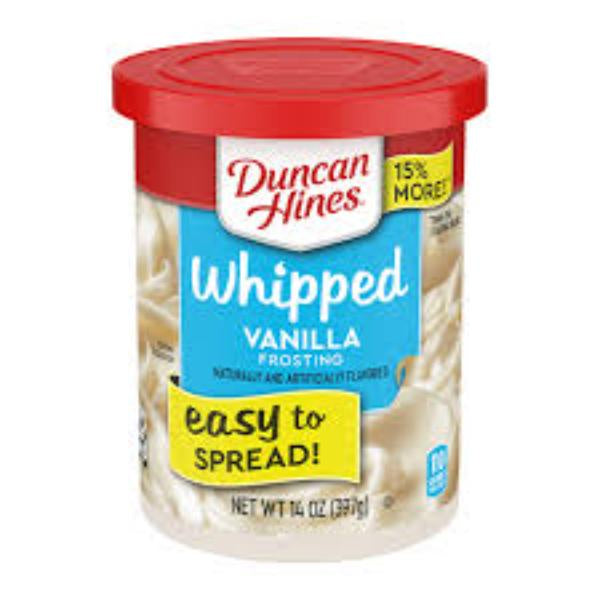 Duncan Hines Frosting  Whipped Creamy Vanilla 16 oz