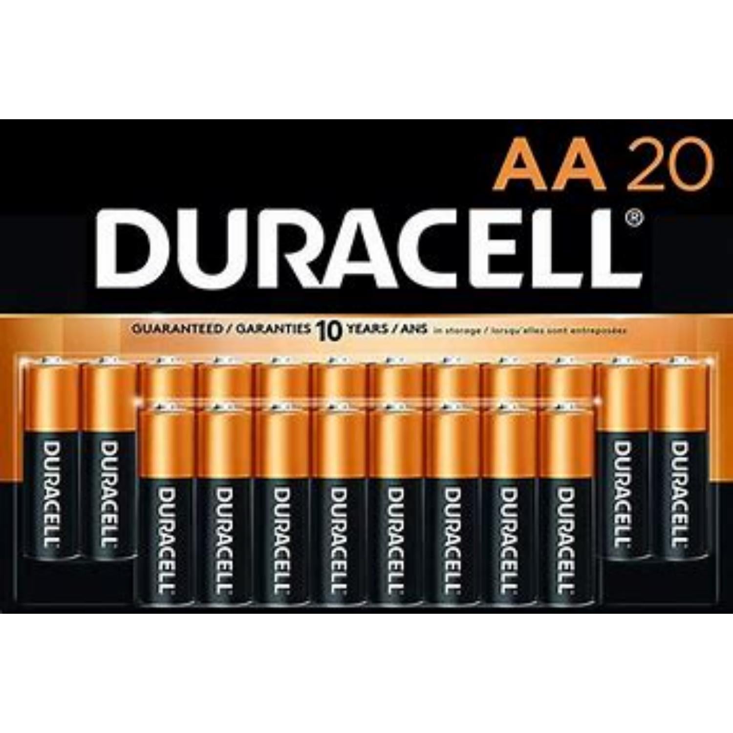 Duracell Coppertop AA Batteries 20 Count (BPO)