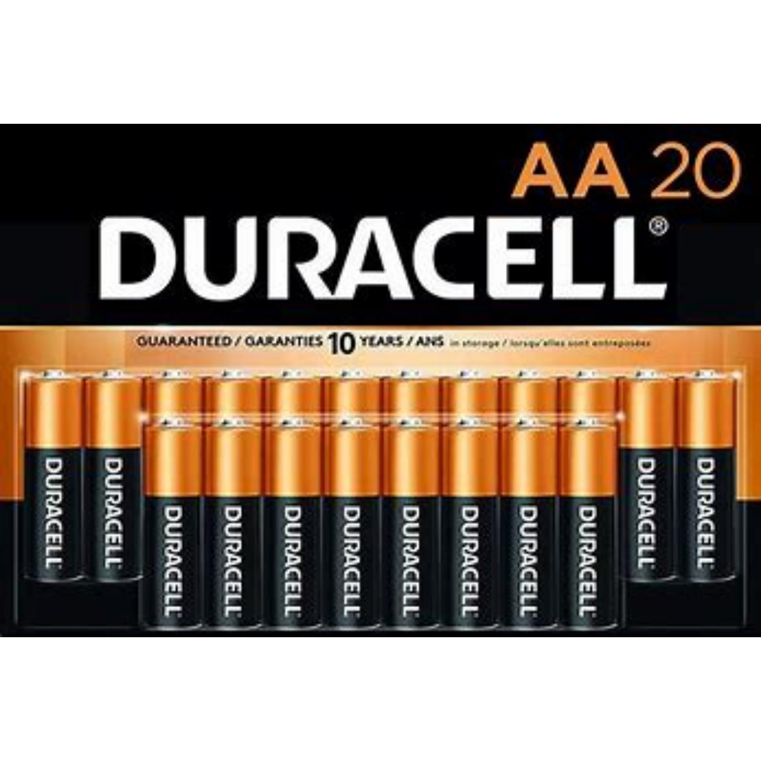 Duracell Coppertop AA Batteries 20 Count