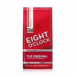 Eight O'Clock Whole Bean Original Medium Roast 12 oz