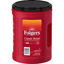 Folgers Classic Roast Ground Coffee 43.5 oz (BPO)