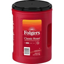 Folgers Classic Roast Ground Coffee 43.5 oz