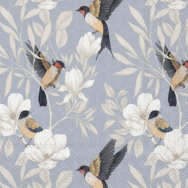 Freedom Blue Paper Cocktail Napkins Pack of 20